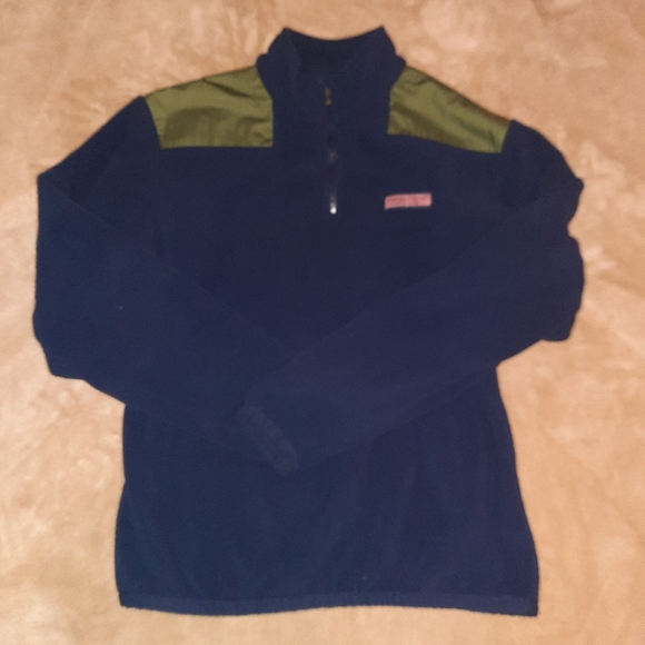 Vineyard Vines Martha's Vineyard Fleece Pullover - Picture 2 of 8